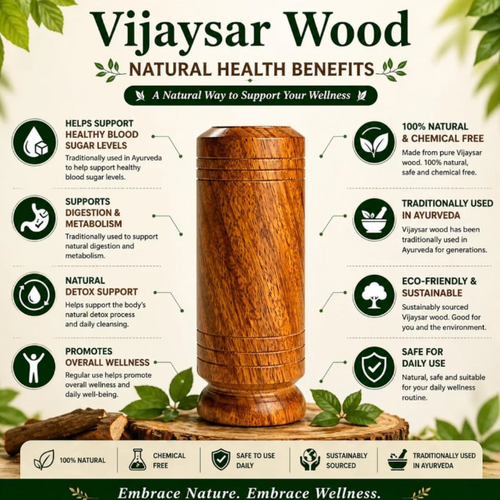 Herbal Wooden Tumbler