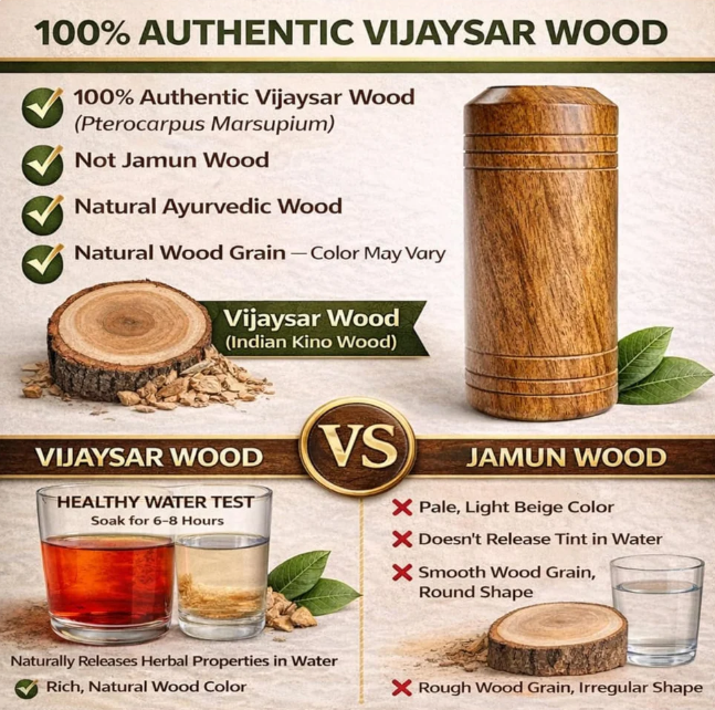 Herbal Wooden Tumbler
