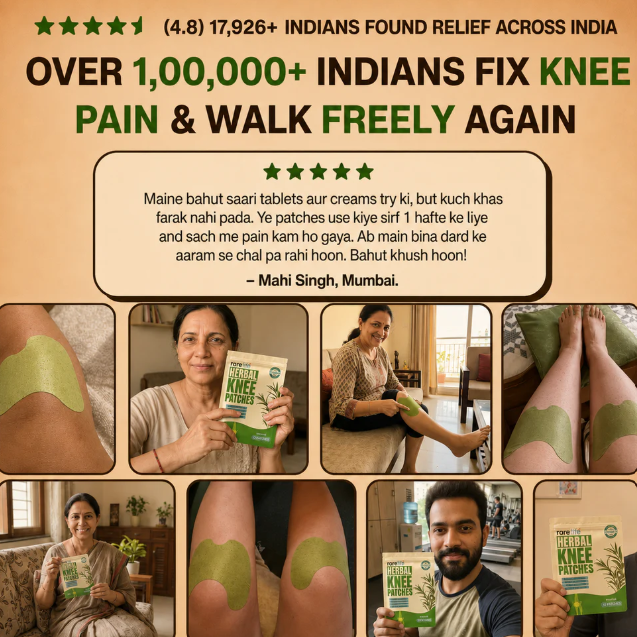 Knee Pain Relief Patch (Pack of 10)